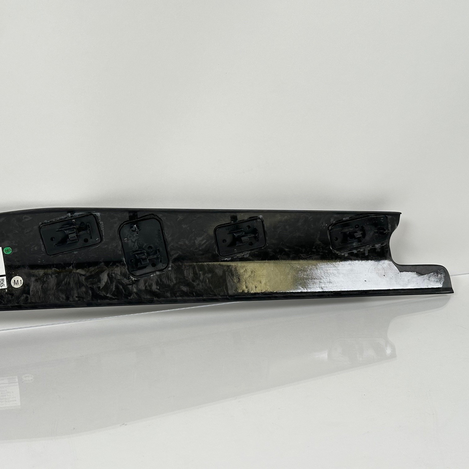 OEM Genuine Lamborghini 4T0863487F Forged Carbon Trim for Center Console Left