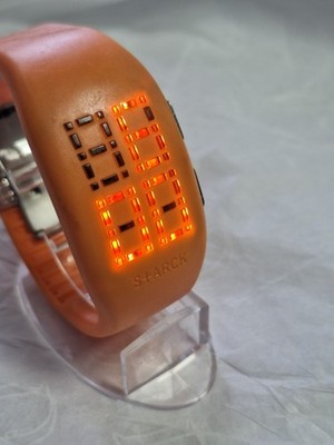 Philippe Starck Fossil Watch PH1057 Orange | eBay