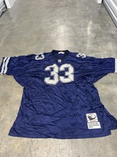 Mitchell & Ness NFL Dallas Cowboys Tony Dorsett 33 Throwback Jersey 1977 Mens 56