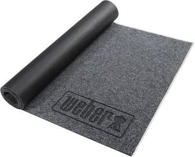 Weber XL Floor Protection Mat-Extra Large Grill Mat Protects Patio&Deck Surfaces