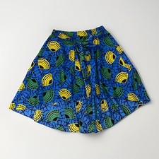 Womens Skirt Plus Size African Ankara Print Colorful NWT
