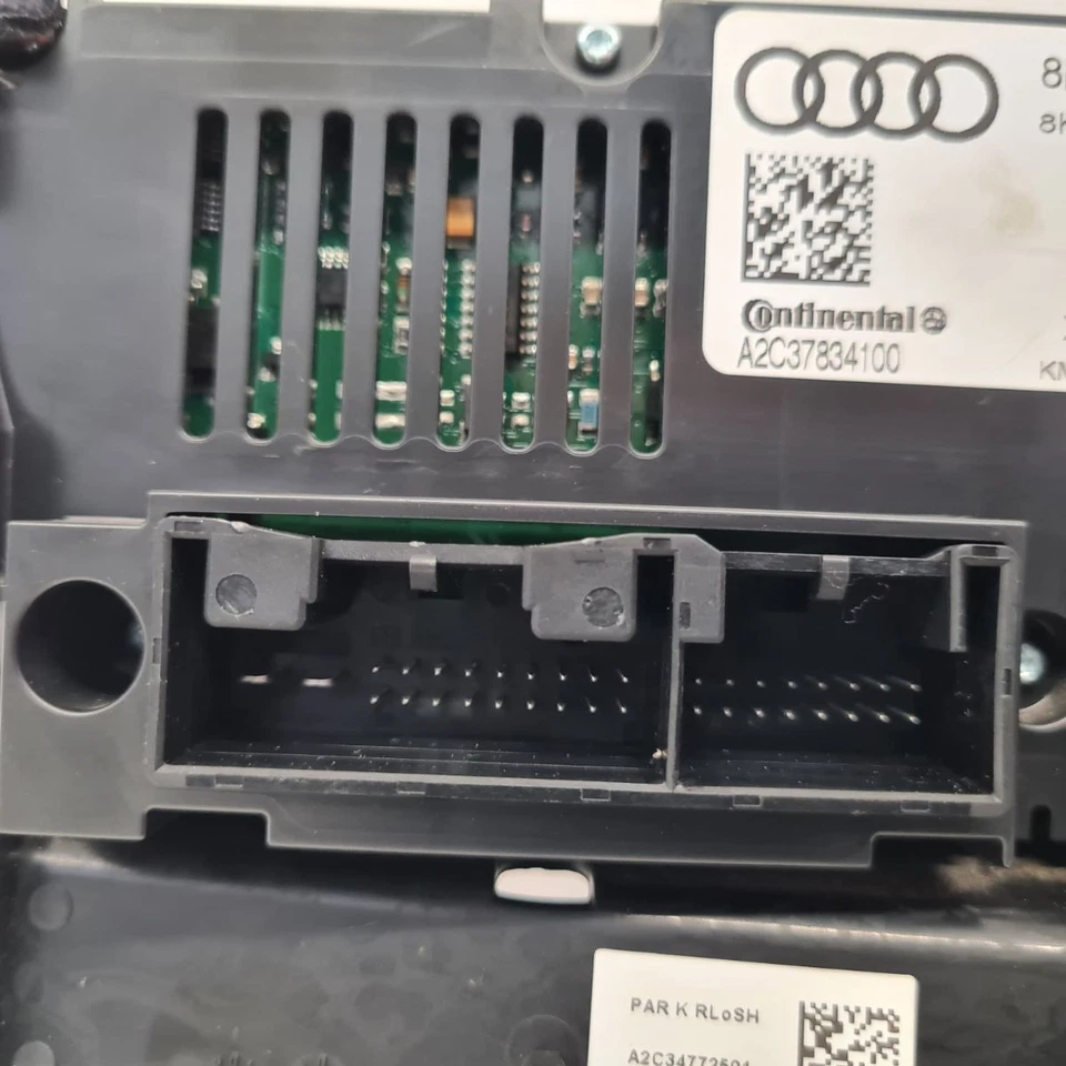 AUDI A4 MK4 (B8) 2007-2015 DIGITAL CLIMATE CONTROL PANEL BLACK 8K2820043AH - Image 3 of 4