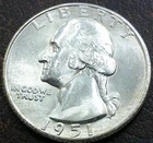 1951-D Washington Quarter — photo from another recent sale