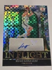 Hugo Gonzalez 2025-26 Select Euroleague Green In Flight Auto 05/5 Prizm