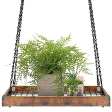 Plant Hanger Indoor Outdoor, 16" Large Hanging Planters for Indoor Plants Han...