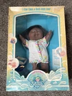 Vintage 1987 Cabbage Patch Kids Splashin Dolls Coleco In Box Birth Certificate