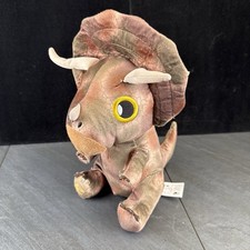 Kohl's Cares Triceratops Jurassic World Brown Dino 10" Plush Stuffed Toy 2021