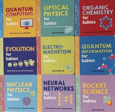 Baby University Board Book Set Lot of 9 Science Chris Ferrie