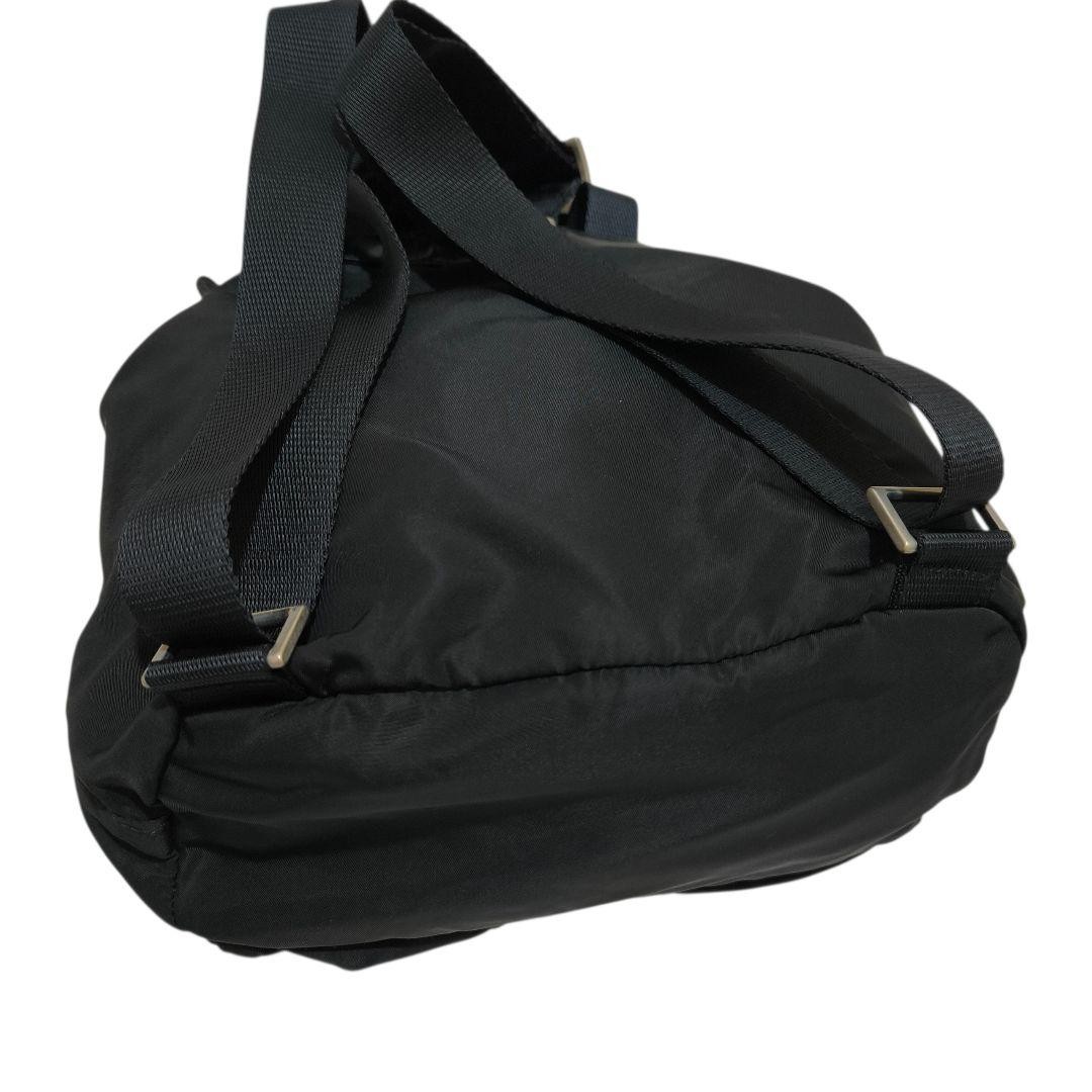 PRADA Mini Nylon Backpack Black Adjustable Strap … - image 5