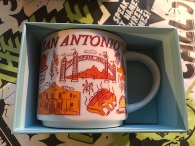 Starbucks Mug Been There Series USA San Antonio / Tasse neu 414 ml