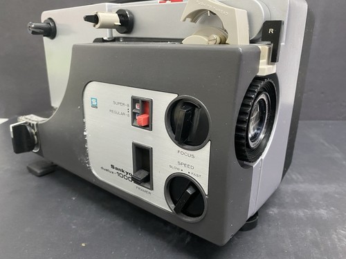 SANKYO DUALUX 1000 8MM SUPER 8/8 FILM PROJECTOR with Variable speed for telecine - Picture 10 of 23