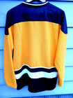 NFL Pittsburgh Steelers Gold Yellow Black Logo LS Hockey Jersey Sz 2XL (M) EUC — photo 6