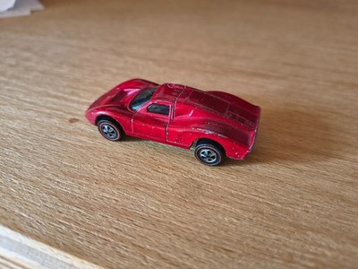 Hot Wheels Redline Ford Mk. IV 1968 rot enamel red