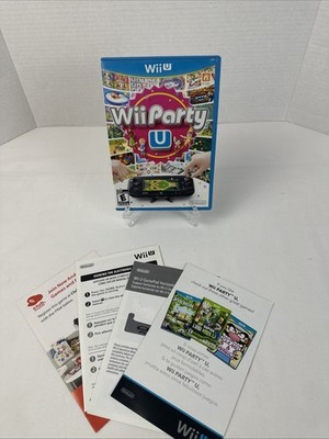 Nintendo Wii Party U Wii U Multiplayer Game CIB Complete Tested  Clean Disc EUC