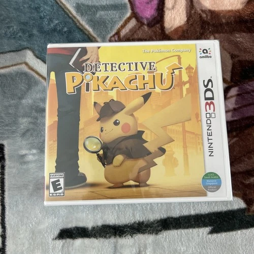 Factory Sealed Detective Pikachu (Nintendo 3DS, 2018)