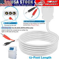 Salt Cell Cord for AquaCal AutoPilot 952 ST/DIG 12ft DIG-220 ST-220 Salt Chlorin