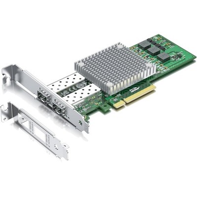 10G NIC,Dual SFP+,10GbE Ethernet Netzwerk-Karte, Chipset,Unterstützung Window...