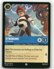 Syndrome - Evil Inventor Common Wilds Unknown 143/204 Disney Lorcana