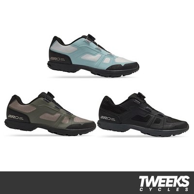 Giro Gauge Boa MTB Schuhe - flach / SPD, Trail, BOA L6 Zifferblatt, verstärkte Ferse & Zehe