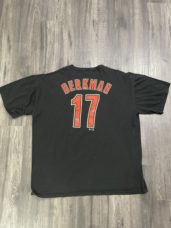vtg houston astros lance berkman shirt
