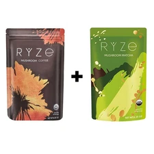 2 Pack Combo New Mushroom Coffee & Matcha 100% authentic-US STOCK