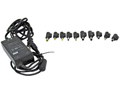 Rocketfish Laptop 90W Universal AC Adapter AC-5001BB 10 Adapter Tips