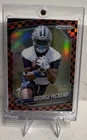 2025 Panini Prizm Football Black and Red Checker George Pickens #71