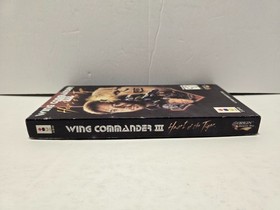 Wing Commander III Heart of the Tiger w/ Inserts Panasonic 3DO Complete Box CIB