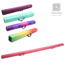 Folding Gymnastics Balance Beam for Kids, Firm Gymnastics Equipment for Home