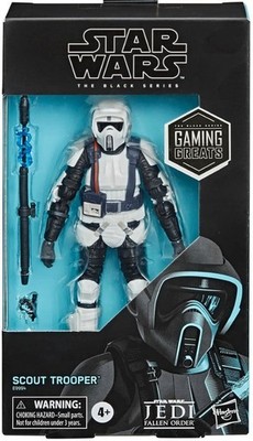 Hasbro Star Wars Black Series Gaming Greats Scout Trooper Neu