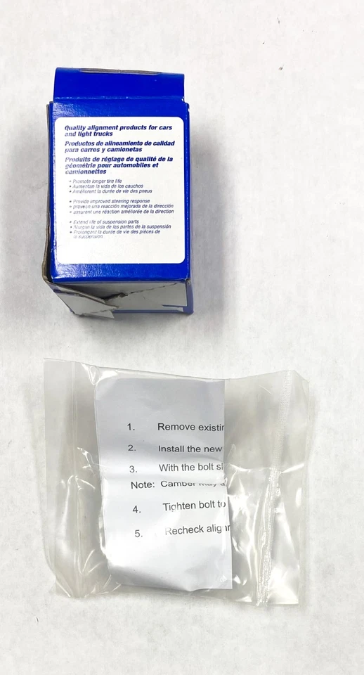 Kit de inclinación/puntera de alineación Moog K100015 Chevy GMC Pontiac Saturn Suzuki varios Foto 2 de 3