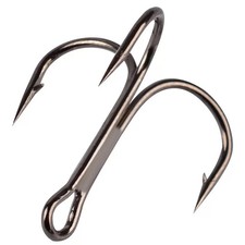 20pcs/lot 35647 3/0#-14# High Carbon Steel Fishing Hook Barbed Treble Hooks Fish