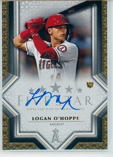 2023 Topps Five Star Logan O'Hoppe Auto Rookie RC #FSA-LOH Angels