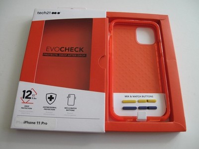 Tech21 - Evo Check Case for iPhone 11/ 11 Pro/ 11 Pro MAX - Coral