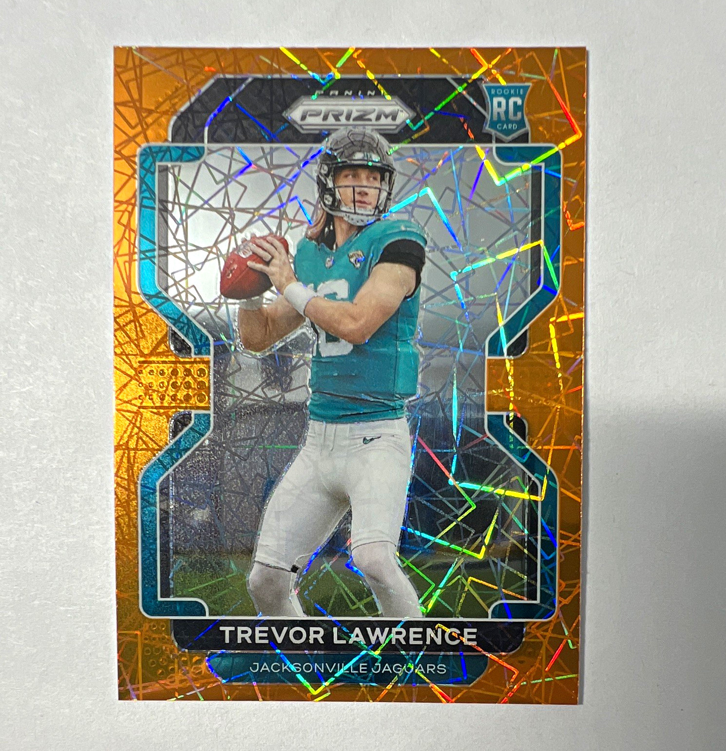 Trevor Lawrence Panini Prizm #331 Lazer