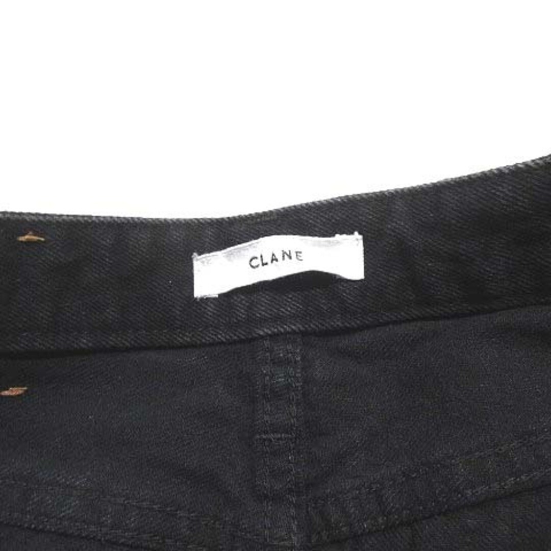 CLANE 22AW SECOND DENIM PANTS JEANS WIDE 13111-7342 BLACK 1 CLANE 22AW SECOND DENIM PANTS JEANS WIDE 13111-7342 BLACK 1