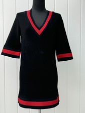 NEW GUCCI NAVY STRIPED MINI DRESS XS. $1595