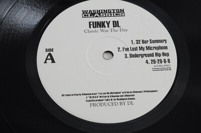 Funky DL - Classic was the Day LP レコード Funky DL – Classic Was The Day UT Records 1997 Uk Original