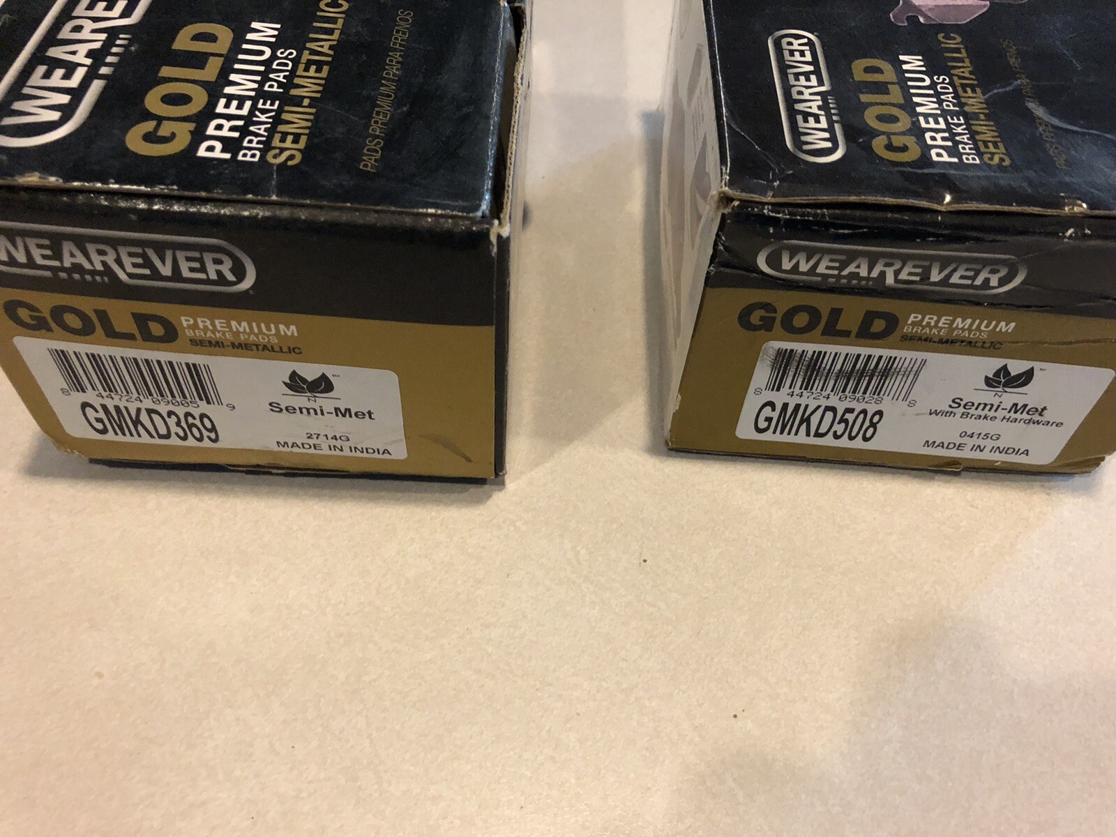 WearEver Gold Brake Pads Semimet GMKD508 for sale online eBay