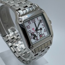Baby Mickey Minnie Watch Disney Womens Quartz Analog 29mm Case Three Hands