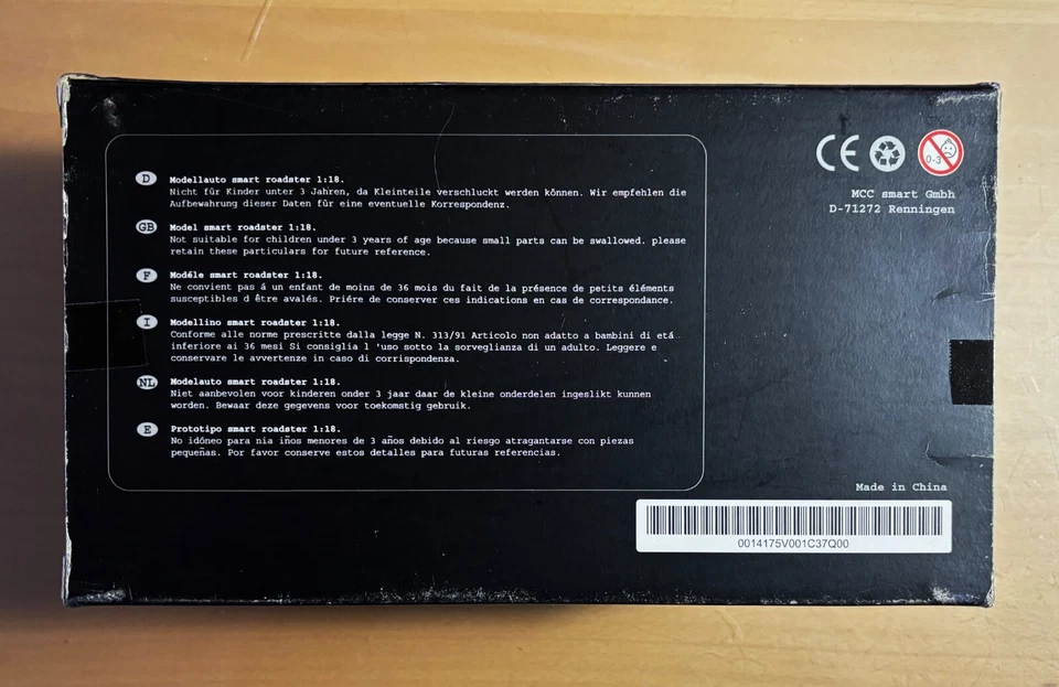 MCC SMART - SMARTWARE COLLECTION • SMART ROADSTER SPICE RED - 1/18 DIE CAST - Immagine 3 di 4