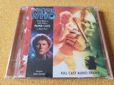 Doctor Who: Papierschnitte - Big Finish 2xCD Colin Baker #125 VERSIEGELT Draconians