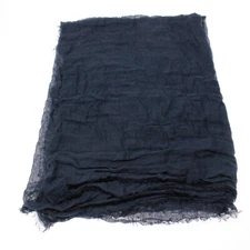 Franco Ferrari NWOT Oversized Rectangle Scarf / Wrap One Size in Solid Navy Blue