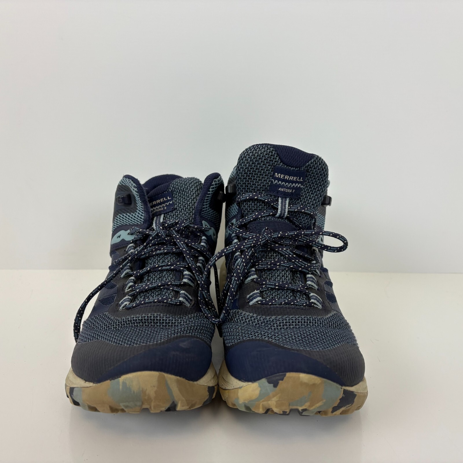 Merrell Antora 3 Mid scarpe da trekking donna taglia 8 5 blu impermeabili