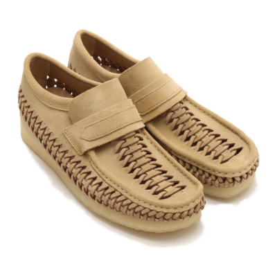 Clarks Wallabee Loafer Weave Maple Suede 26176534 UK 4-13 | eBay