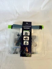 Disney Pixar Buzz Lightyear 3 pack Reusable Silicone Snack Bags NEW