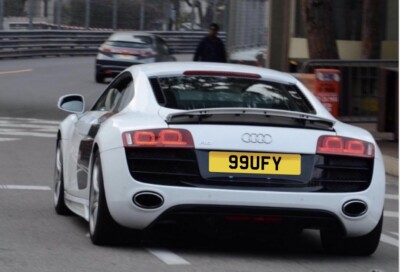 99UFY UFO cherished private personal number plate non dateless gold platinum gt