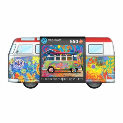 Eurographics Puzzle VW Bus - in Puzzledose, 550 Teile, 33 x 48.3 cm