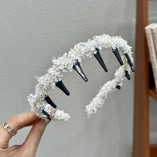 Sharks Tooth Zig Zag Hair Band Toothed Headband Band Sports Ladies Men - Picture 38 of 39