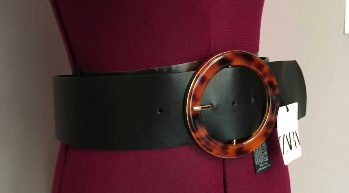 Zara acetate buckle belt ACETATE BUCKLE BELT ZARA New | Mercari main image 3